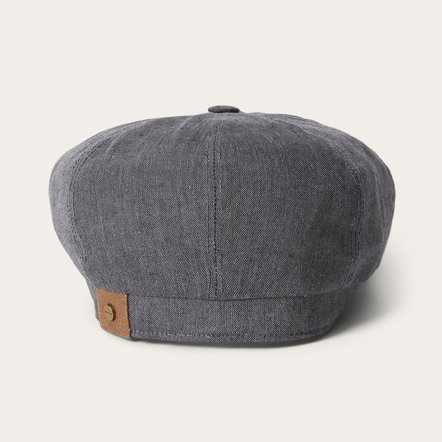 Linen Hatteras Newsboy | Stetson Grey