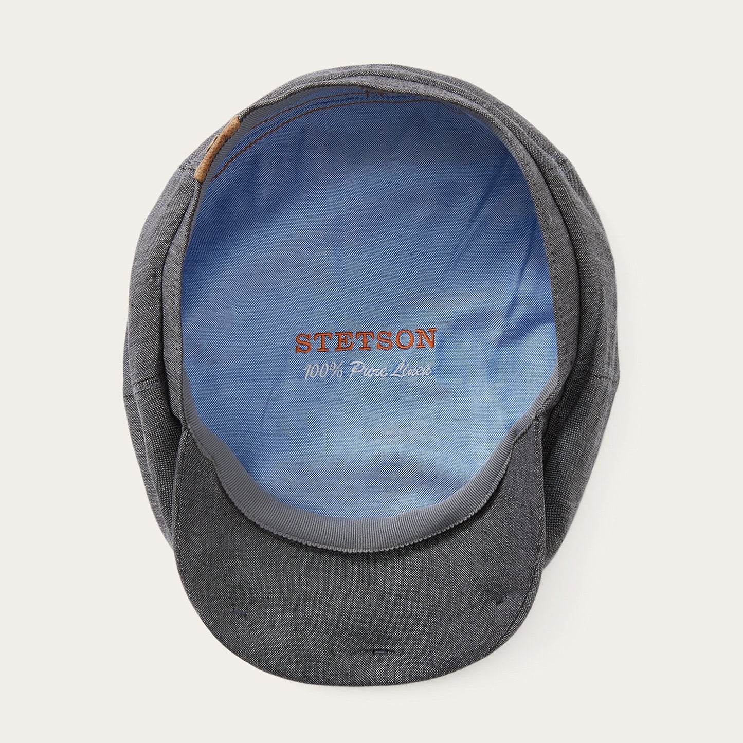 Linen Hatteras Newsboy | Stetson Grey