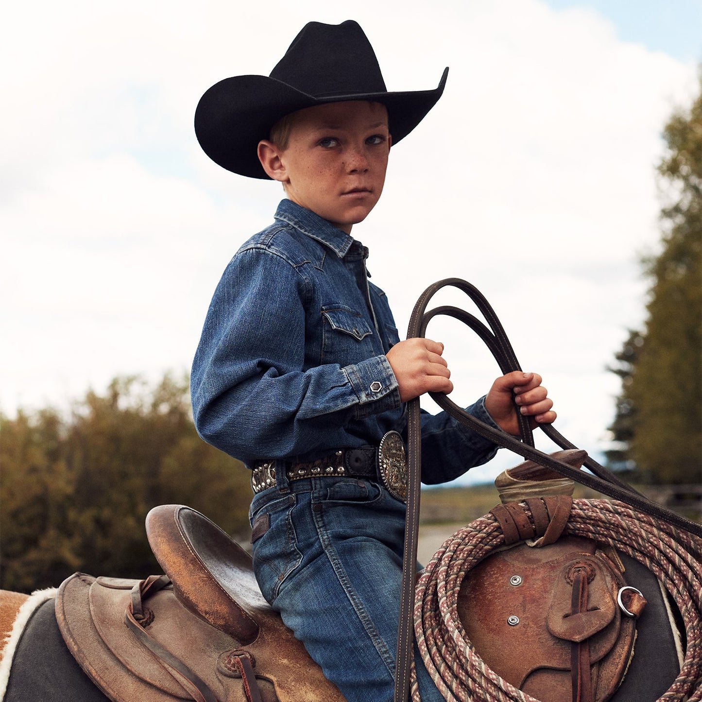 Giddy Up Youth Cowboy Hat | Stetson Black
