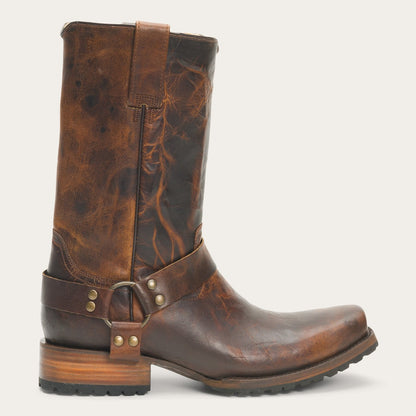 Heritage Harness Boots | Stetson Waxed Brown