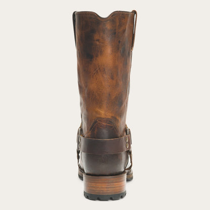 Heritage Harness Boots | Stetson Waxed Brown