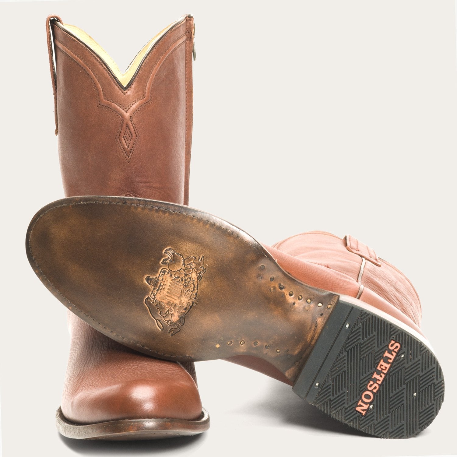 Rancher Zip Roper | Stetson Burnished Cognac