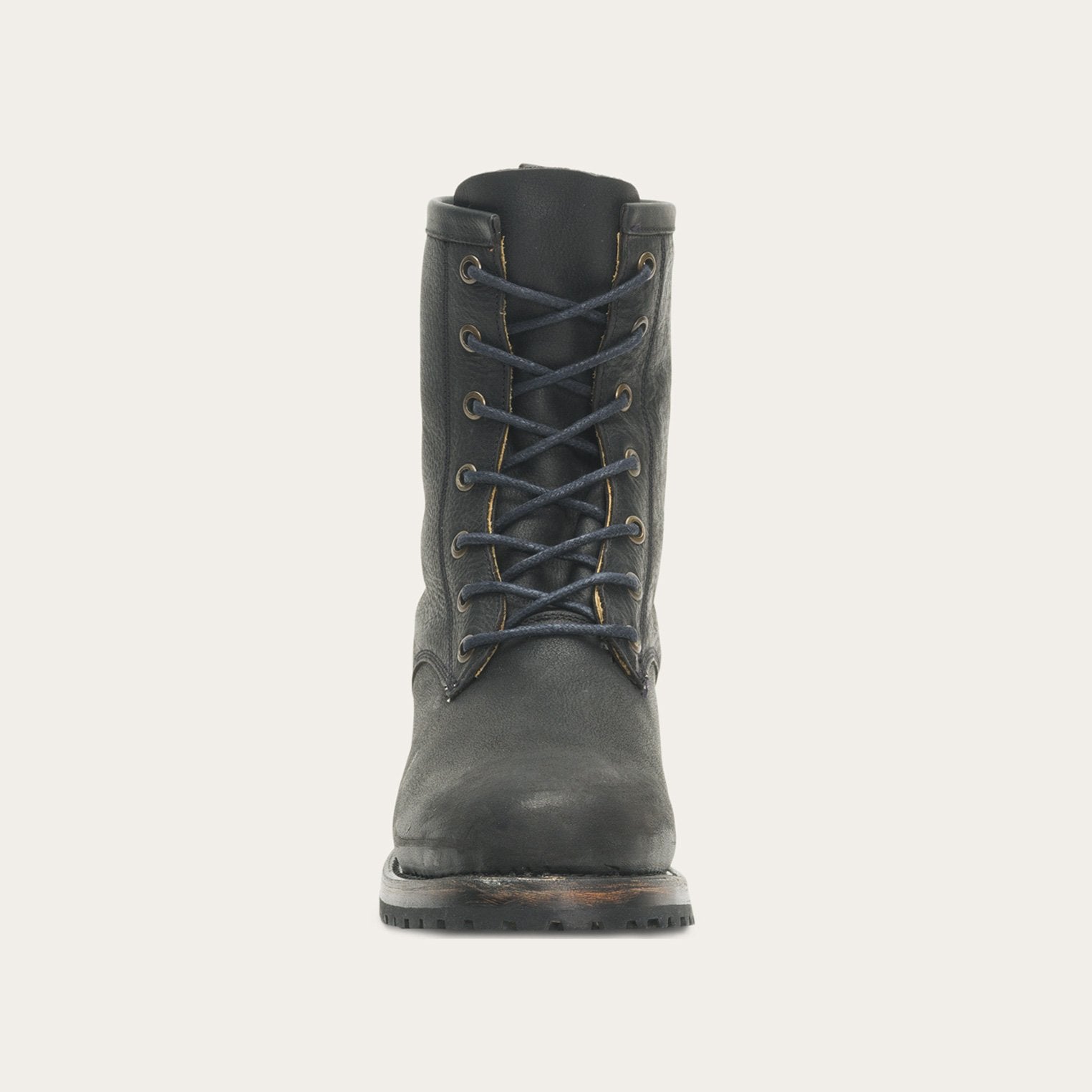 Sam Lace Up | Stetson Black Leather