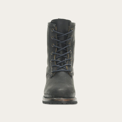 Sam Lace Up | Stetson Black Leather