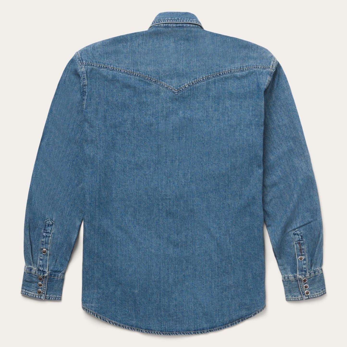 Classic Denim Shirt | Stetson Blue