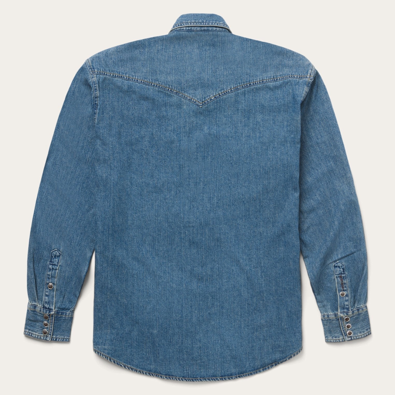 Classic Denim Shirt | Stetson Blue