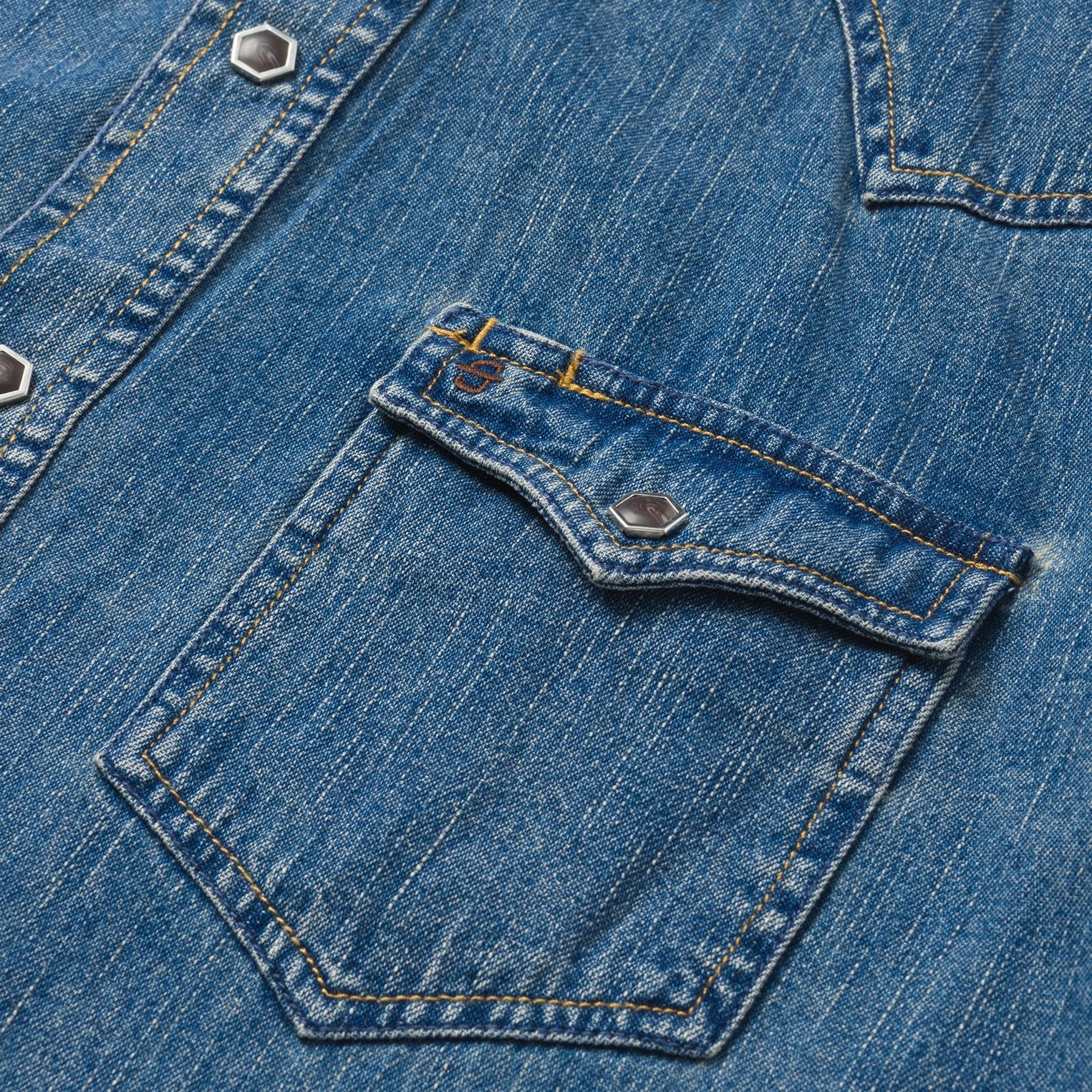 Classic Denim Shirt | Stetson Blue