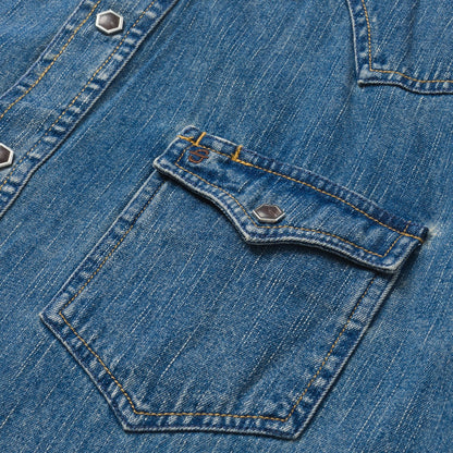 Classic Denim Shirt | Stetson Blue