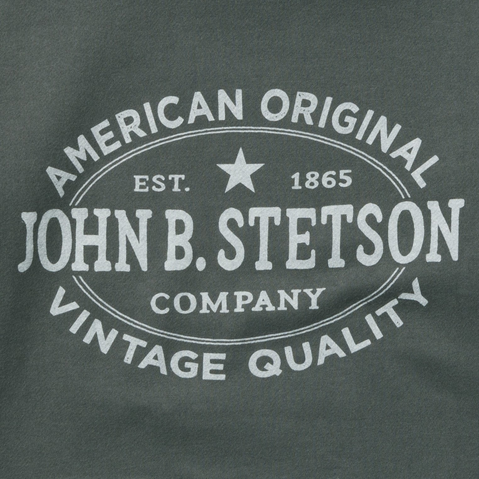 Stetson Hoodie Star Left Chest | Stetson Blue