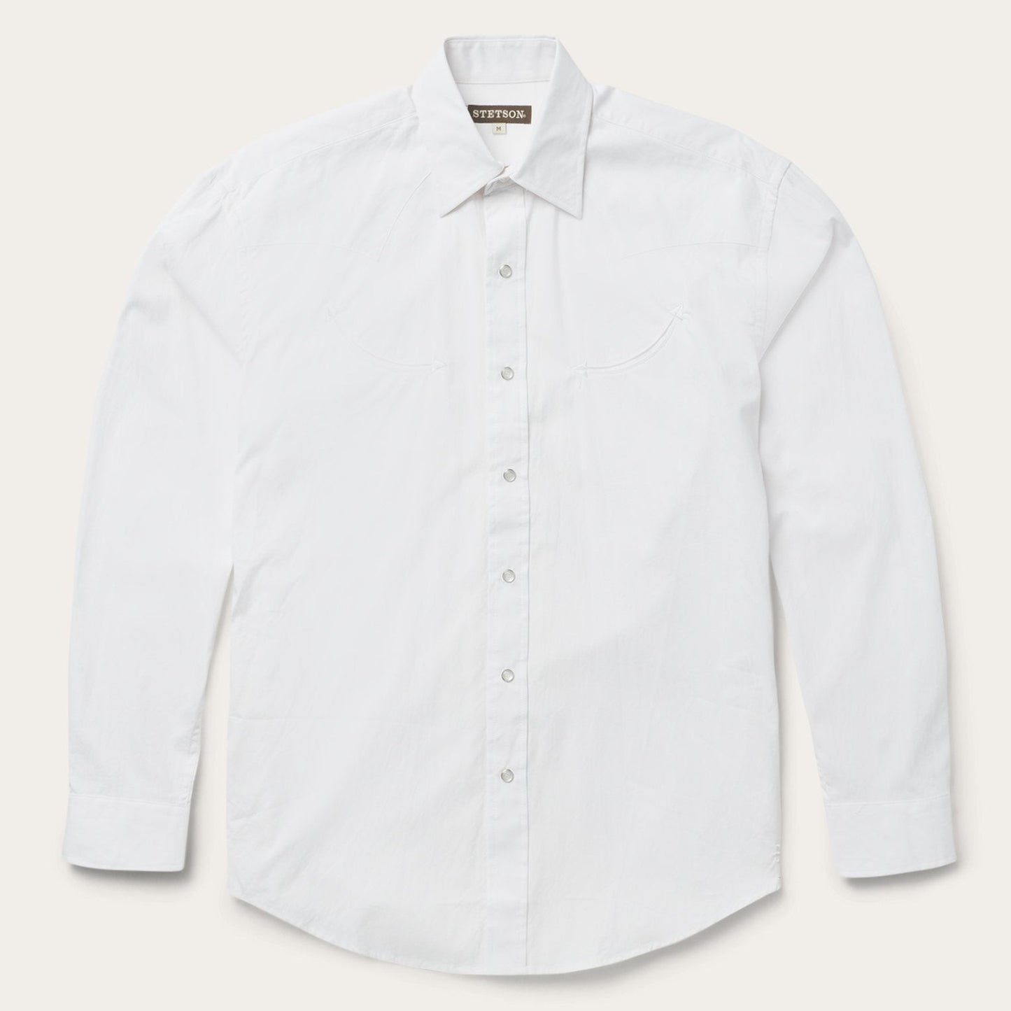 Pin Point Oxford Shirt | Stetson White
