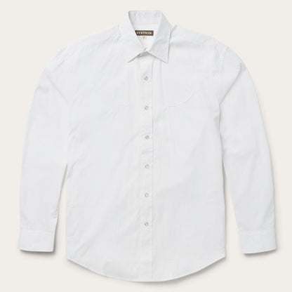 Pin Point Oxford Shirt | Stetson White