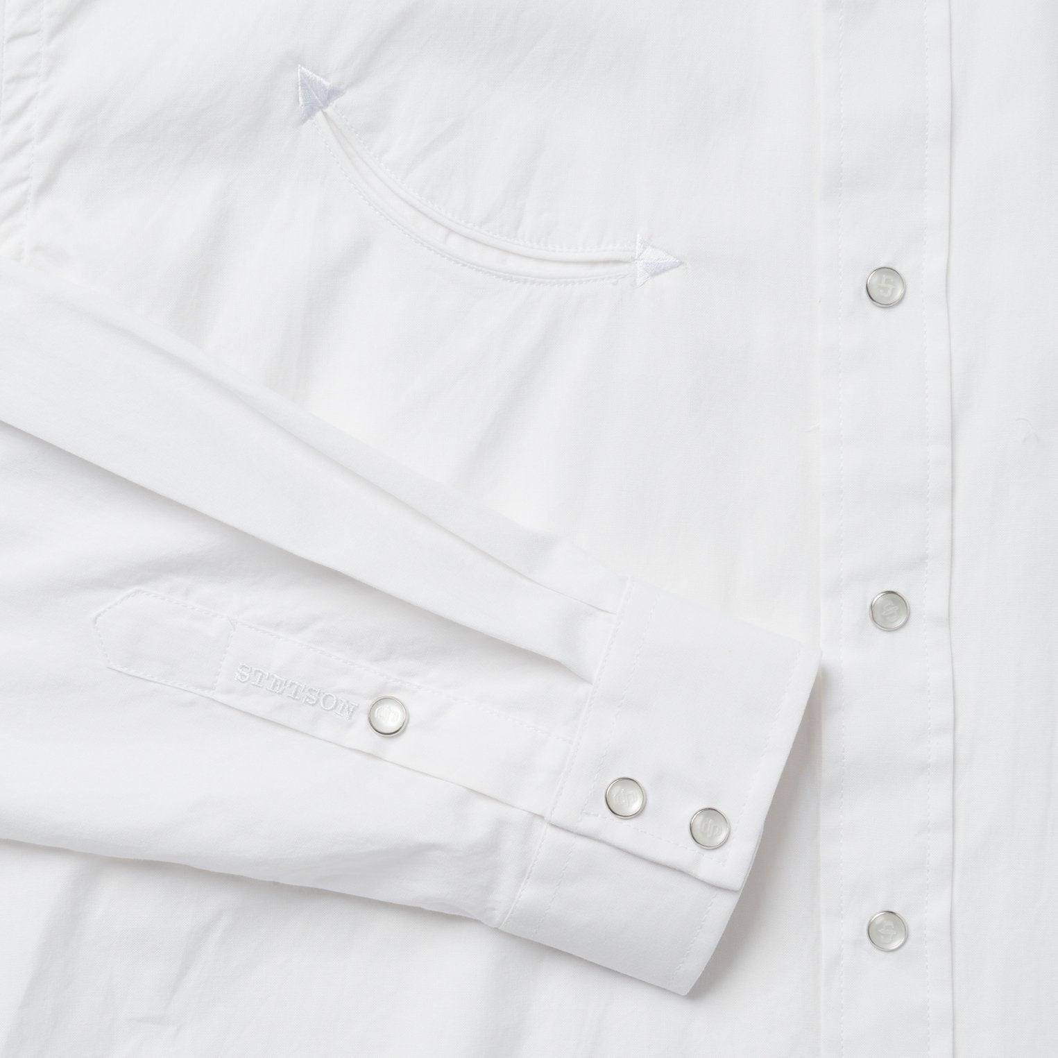 Pin Point Oxford Shirt | Stetson White