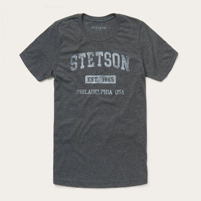 1865 Graphic Tee | Stetson Grey