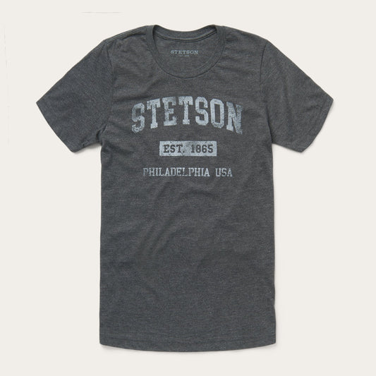 1865 Graphic Tee | Stetson Grey