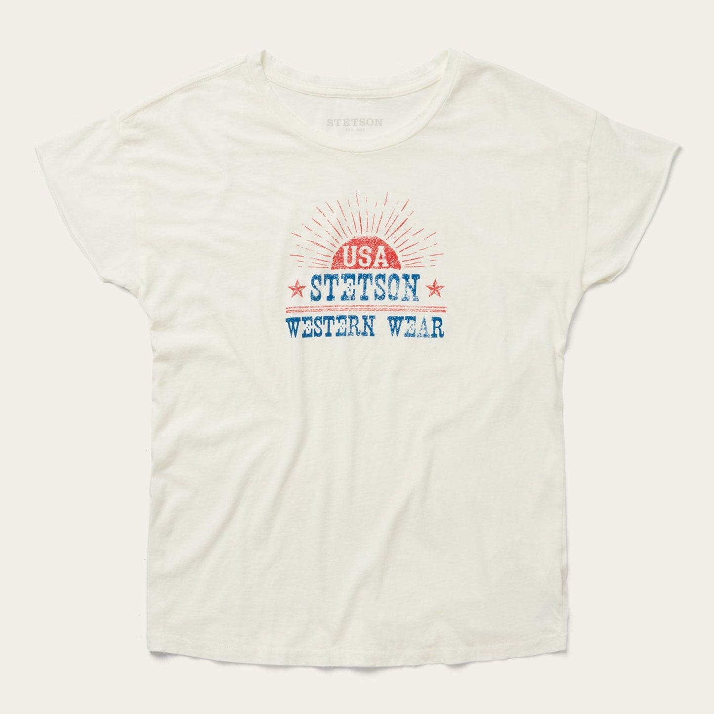 Sunrise Graphic Tee | Stetson White