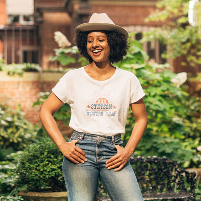 Sunrise Graphic Tee | Stetson White