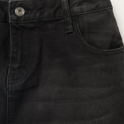 Black Denim 5-Pocket Skirt | Stetson Black
