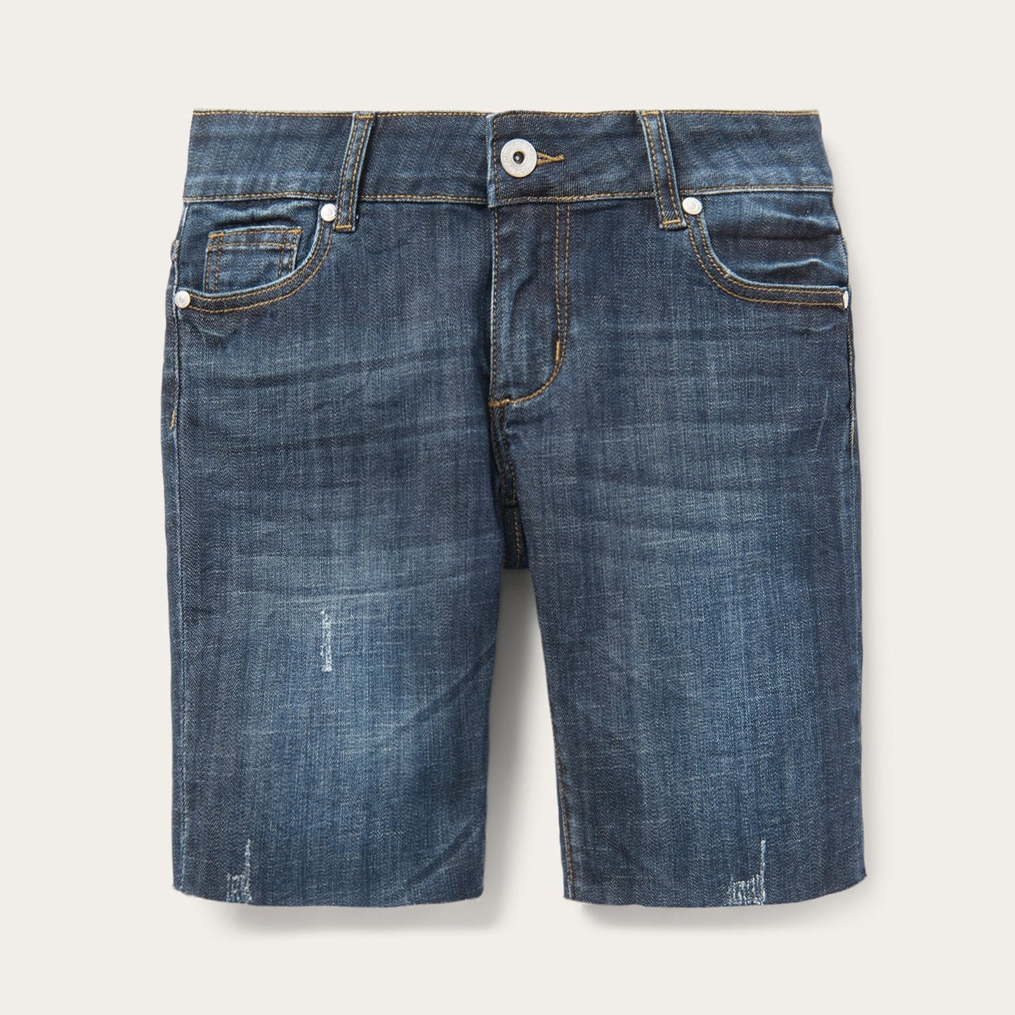 Dark Wash Denim Shorts | Stetson Blue