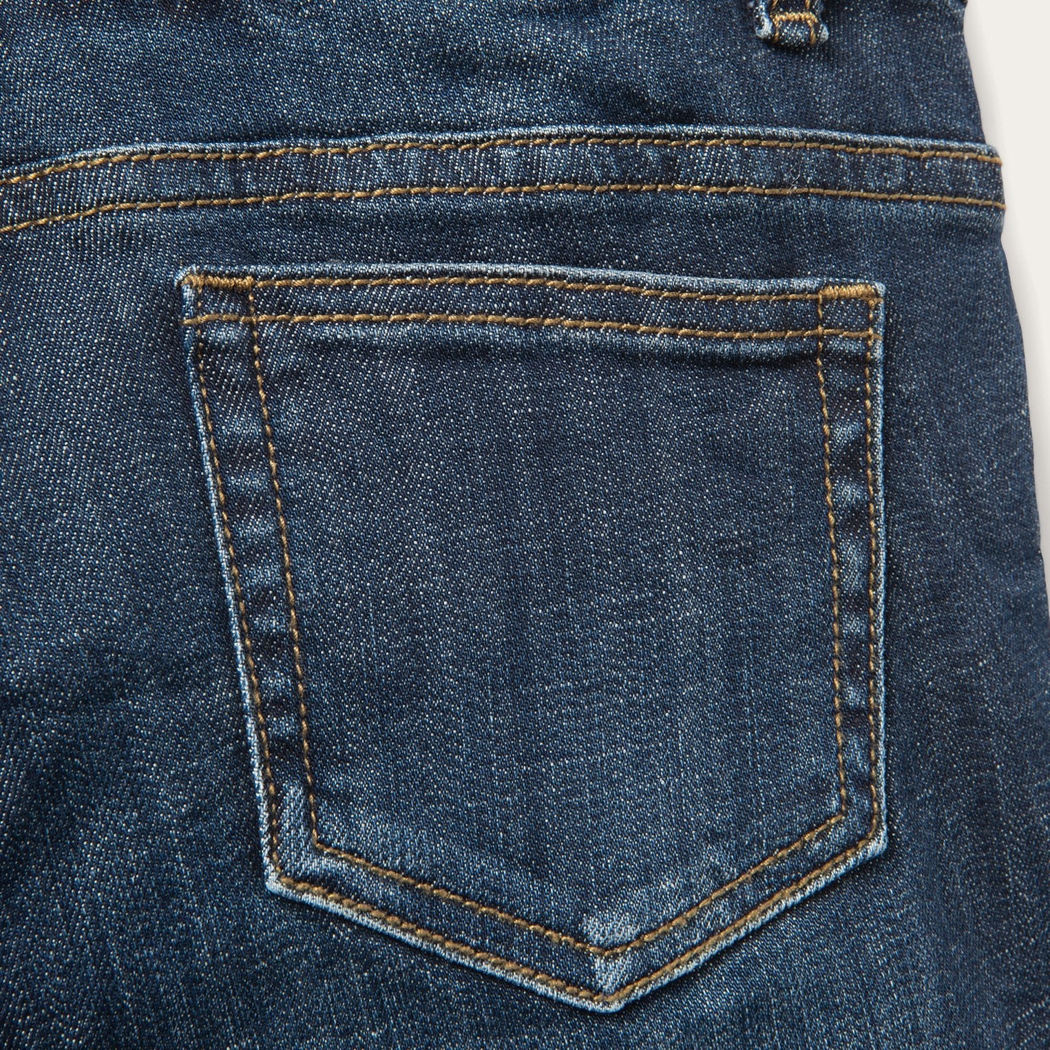 Dark Wash Denim Shorts | Stetson Blue