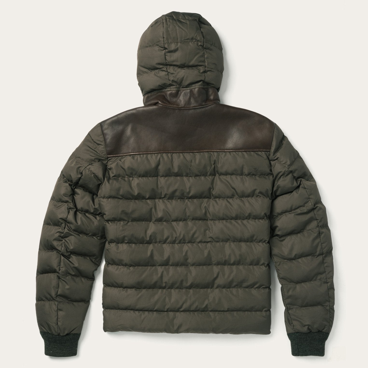 Stetson Hooded Suede Jacket | Stetson Brown