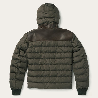 Stetson Hooded Suede Jacket | Stetson Brown