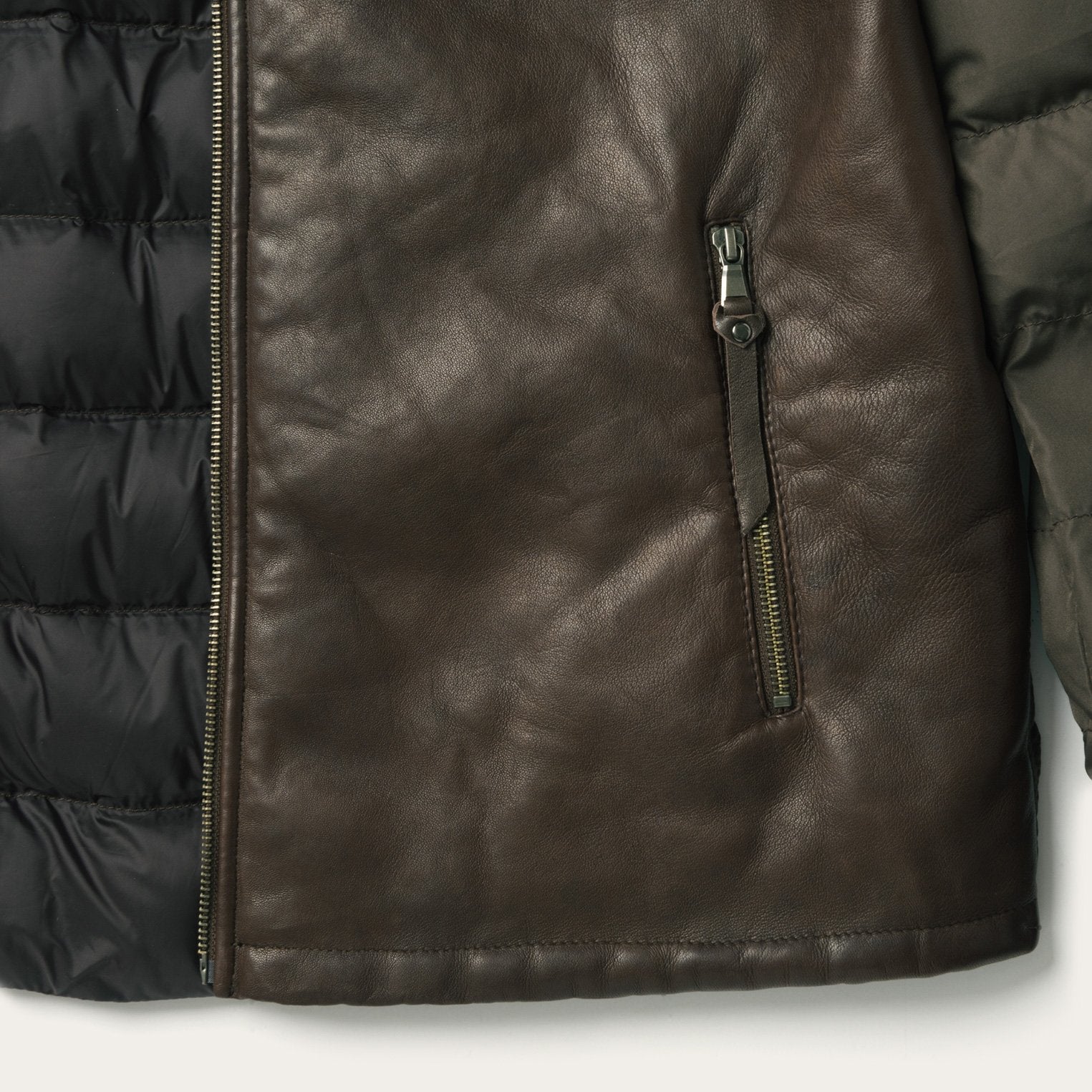 Stetson Hooded Suede Jacket | Stetson Brown