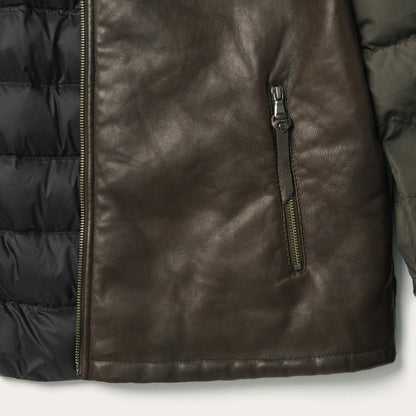 Stetson Hooded Suede Jacket | Stetson Brown