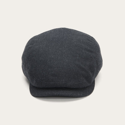 Virgin Wool & Cashmere Driver Cap | Stetson Grey