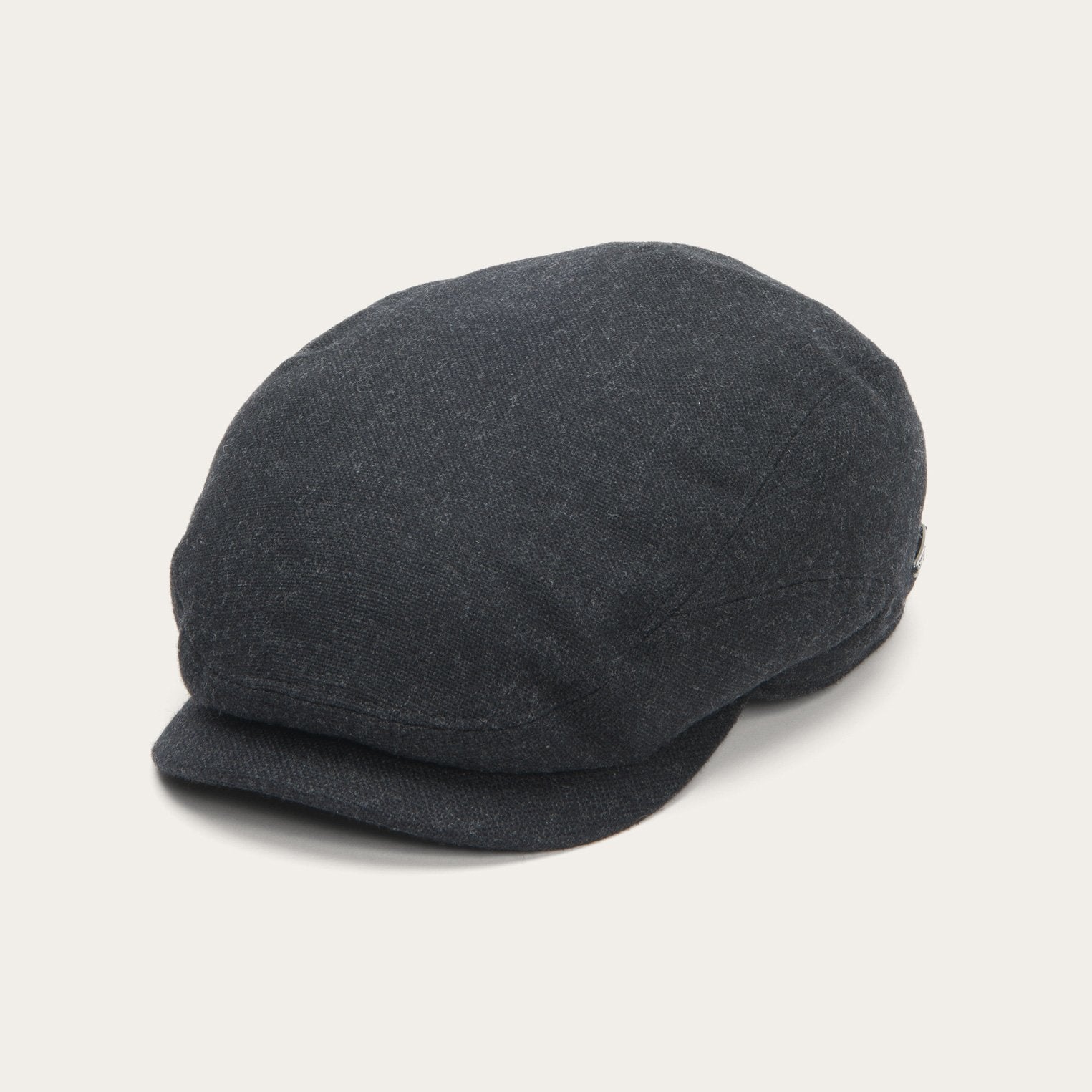 Virgin Wool & Cashmere Driver Cap | Stetson Grey