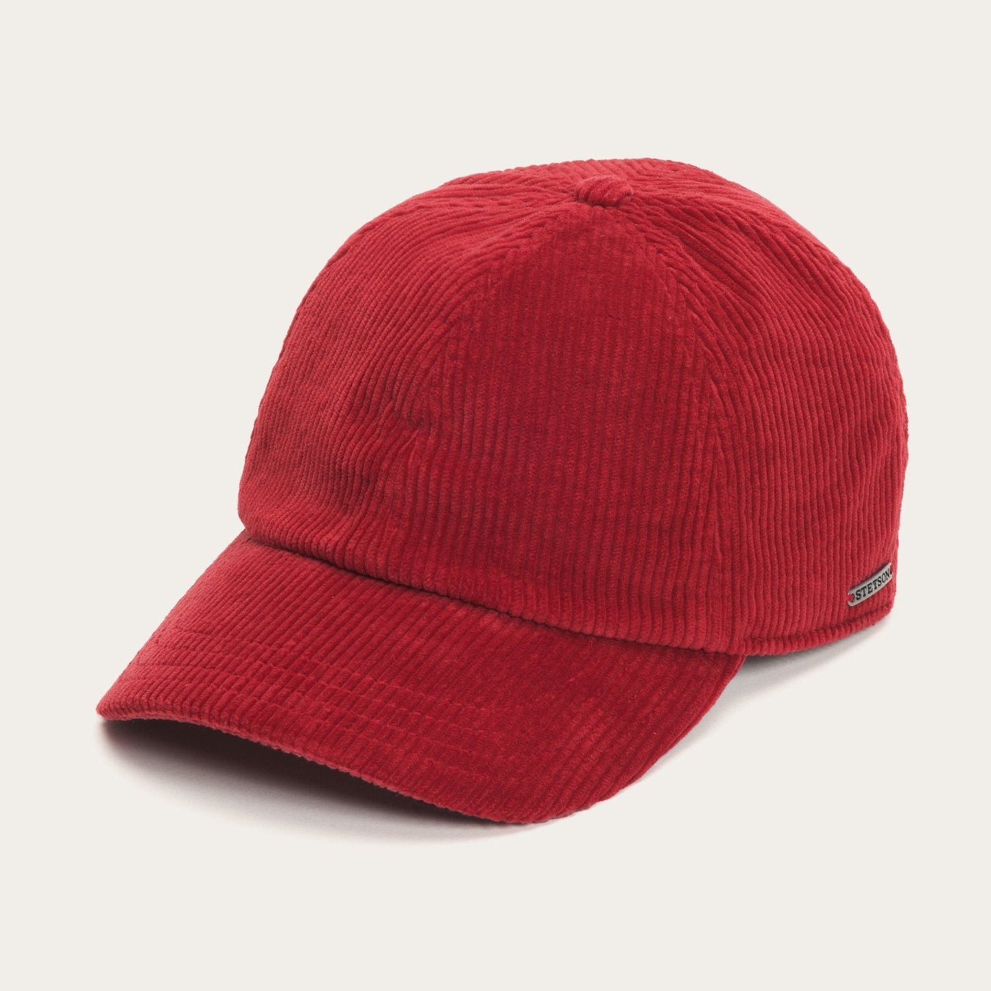 Cord Baseball Cap | Stetson Red