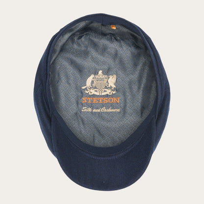 Cashmere & Silk Driver Cap | Stetson Blue