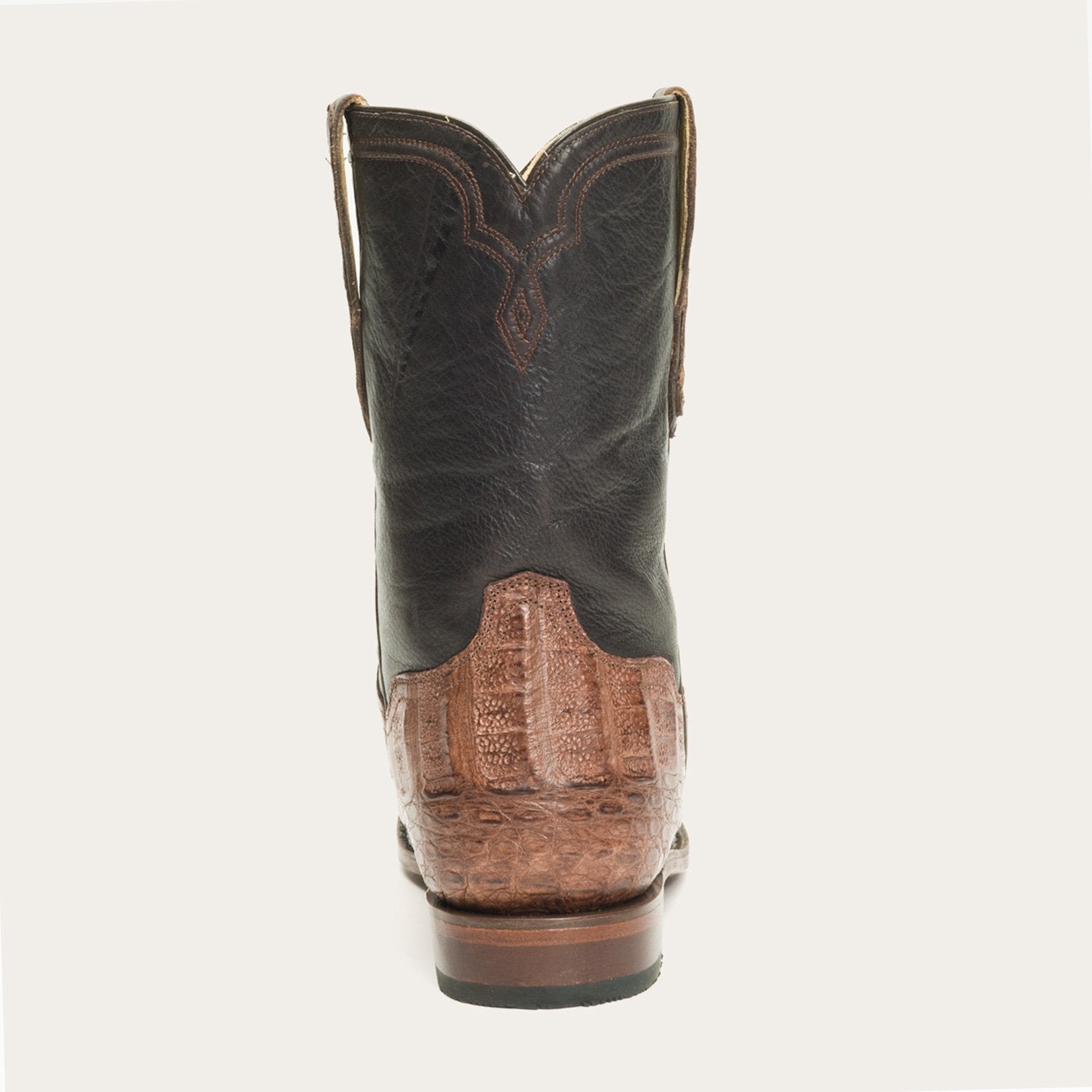 Puncher Exotic Boots | Stetson Brown