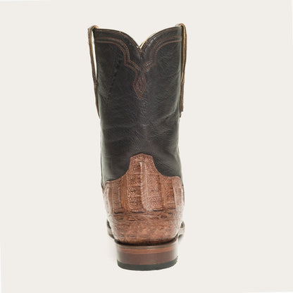 Puncher Exotic Boots | Stetson Brown