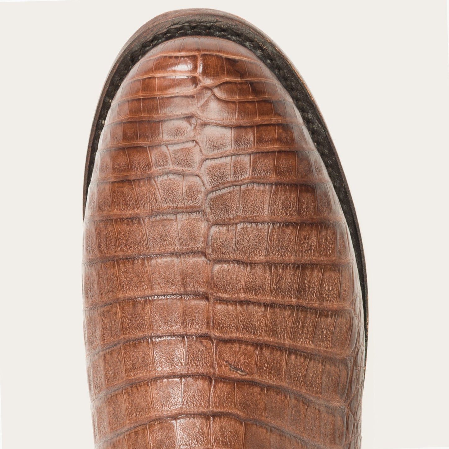 Puncher Exotic Boots | Stetson Brown