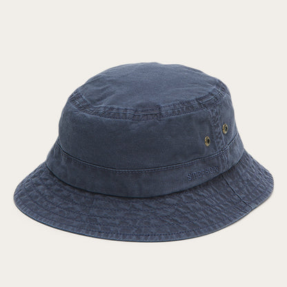 Bucket Delave Organic Cotton | Stetson Blue