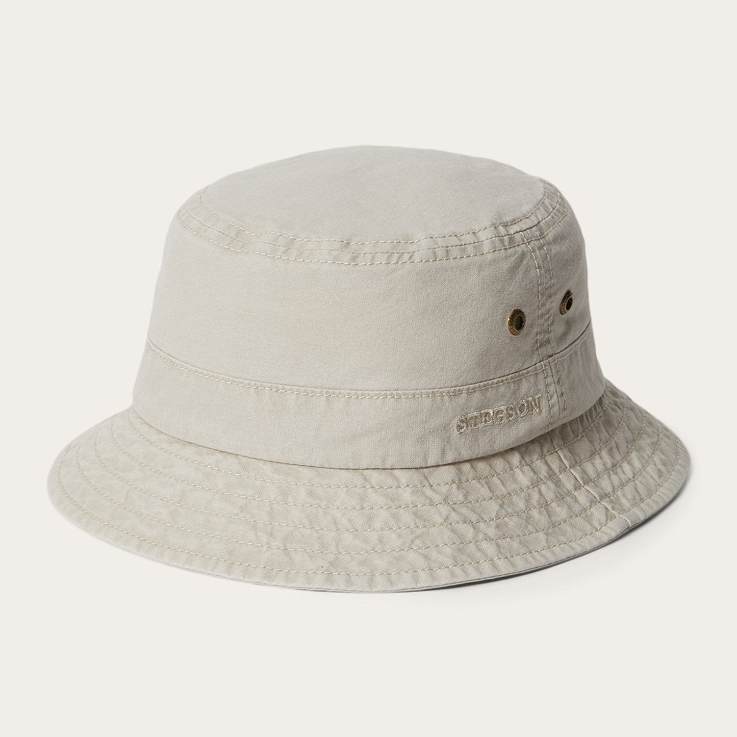 Bucket Delave Organic Cotton | Stetson Off White