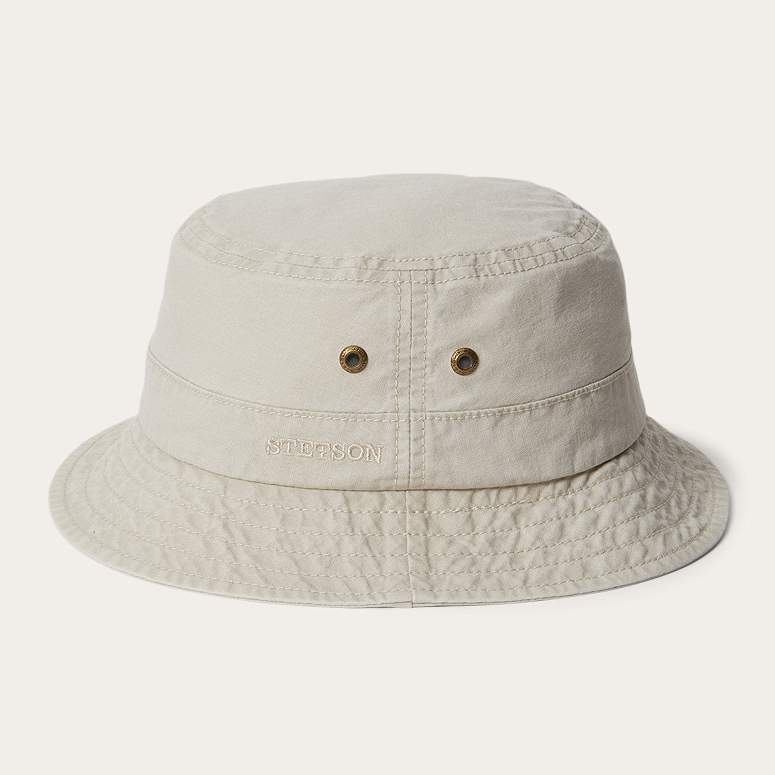 Bucket Delave Organic Cotton | Stetson Off White