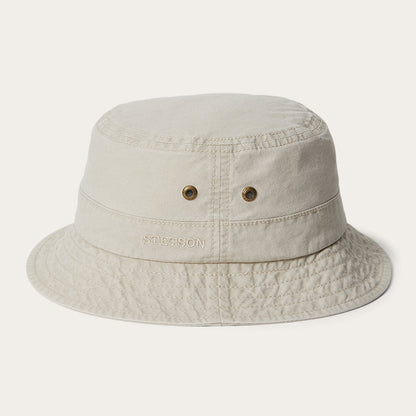 Bucket Delave Organic Cotton | Stetson Off White