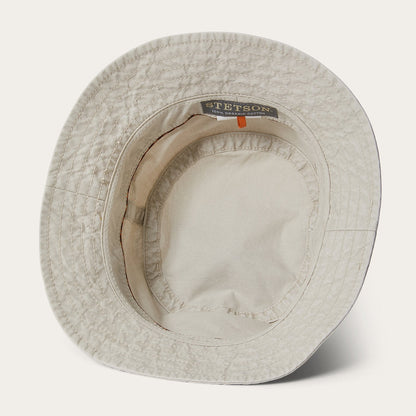Bucket Delave Organic Cotton | Stetson Off White