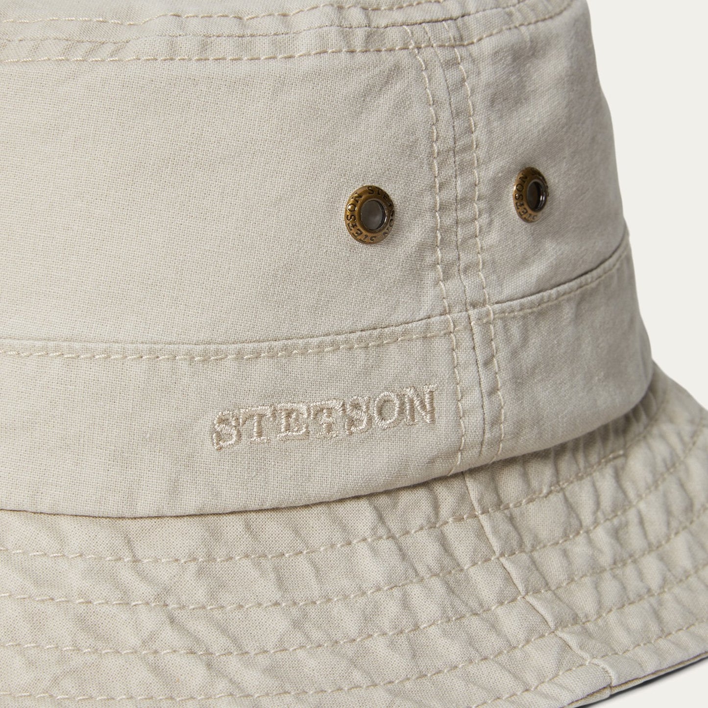 Bucket Delave Organic Cotton | Stetson Off White