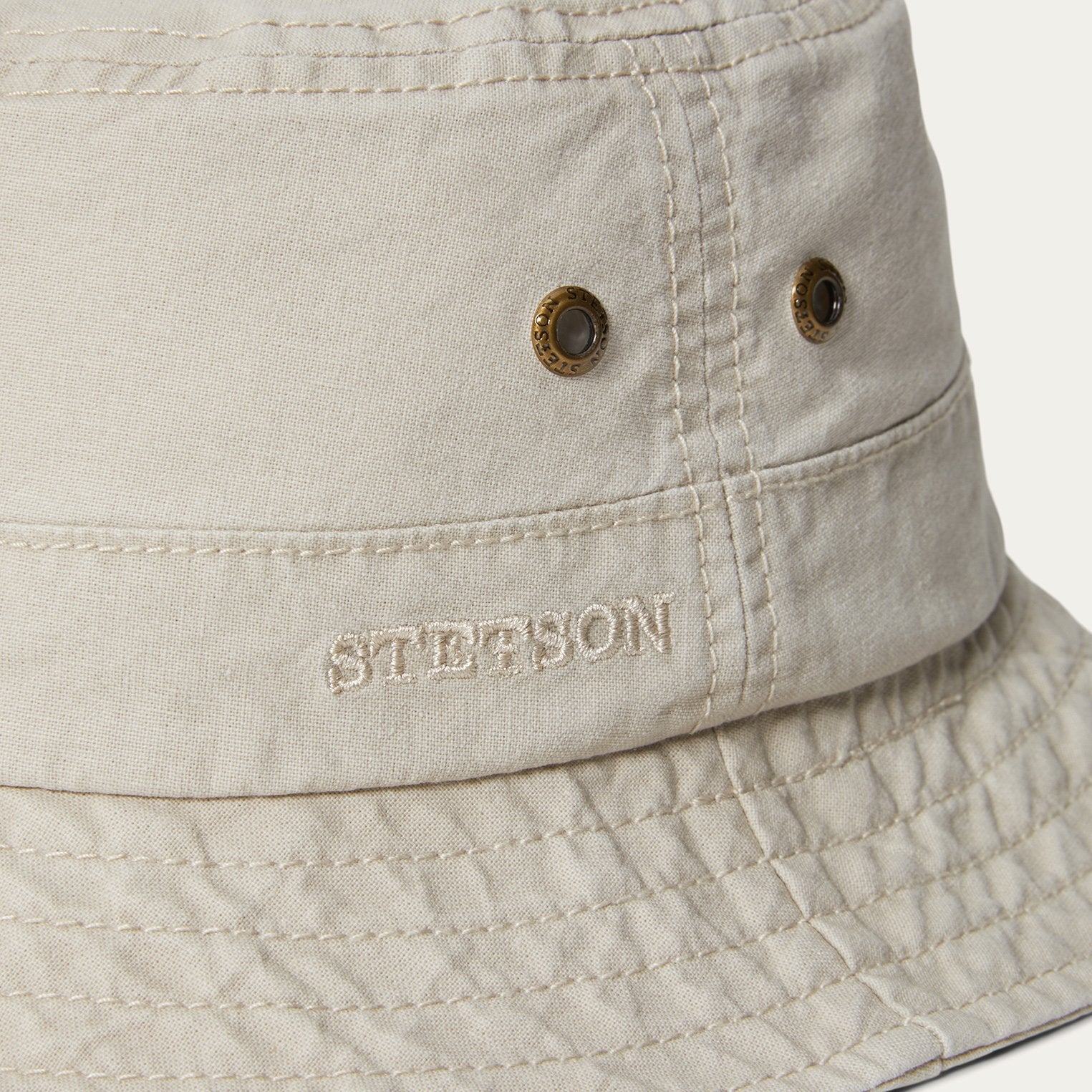 Bucket Delave Organic Cotton | Stetson Off White
