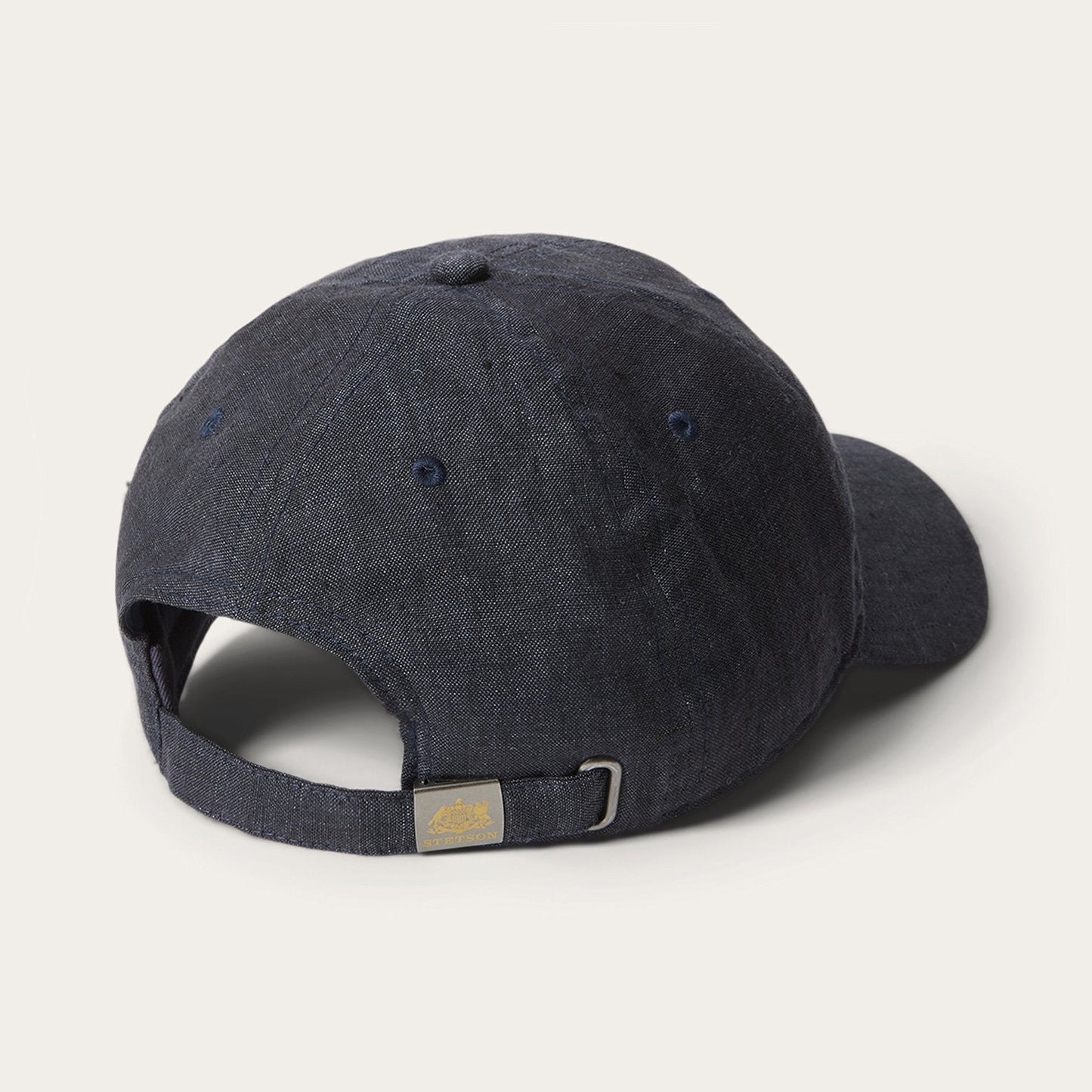 Linen Baseball Cap | Stetson Dark Grey