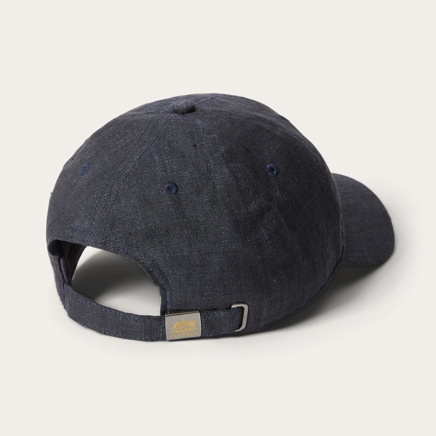 Linen Baseball Cap | Stetson Dark Grey