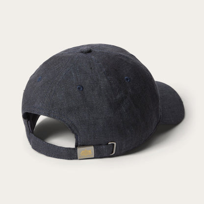 Linen Baseball Cap | Stetson Dark Grey