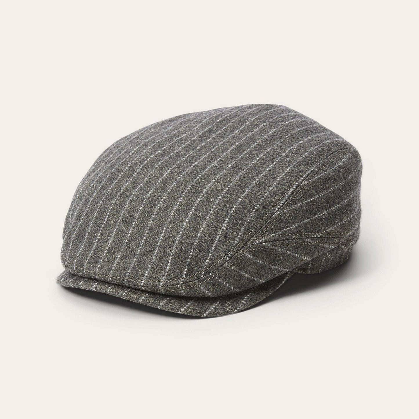 Driver Cap Wool/Cotton | Stetson Grey