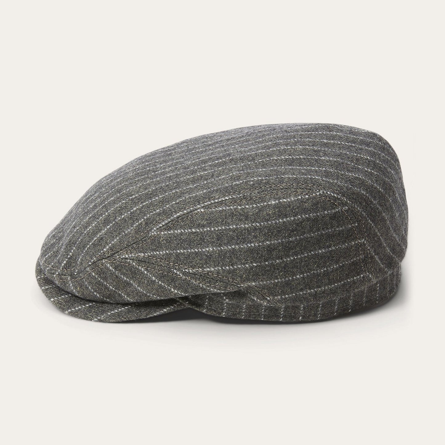 Driver Cap Wool/Cotton | Stetson Grey