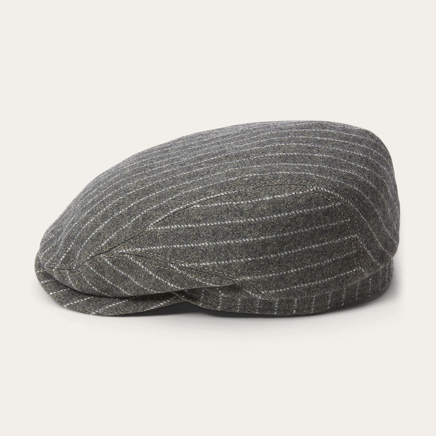 Driver Cap Wool/Cotton | Stetson Grey