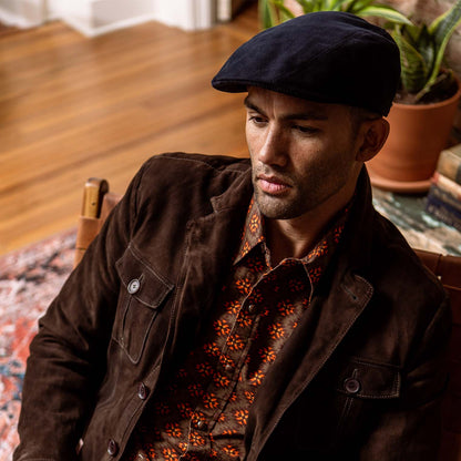 Soft Cotton Ivy Cap | Stetson Navy