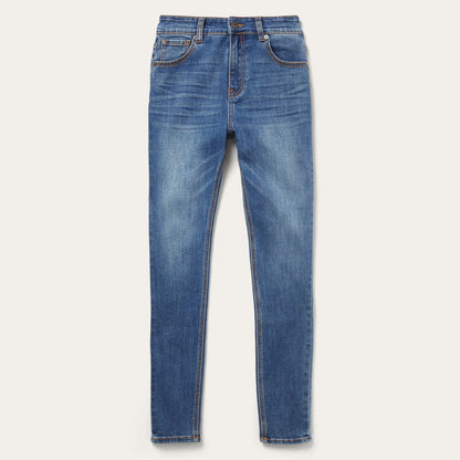 902 High Waist Skinny Fit Jeans | Stetson Blue