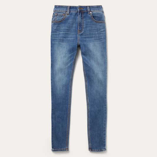 902 High Waist Skinny Fit Jeans | Stetson Blue